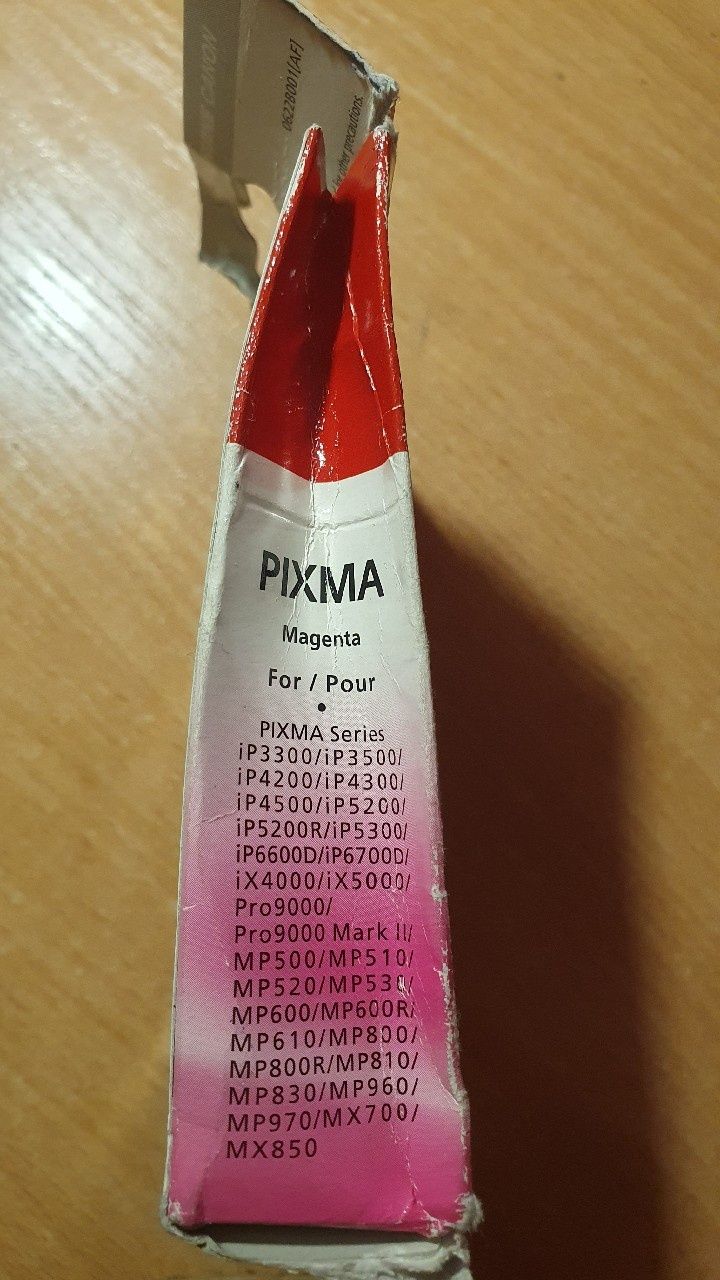 Tusz Canon czerwony (magenta)