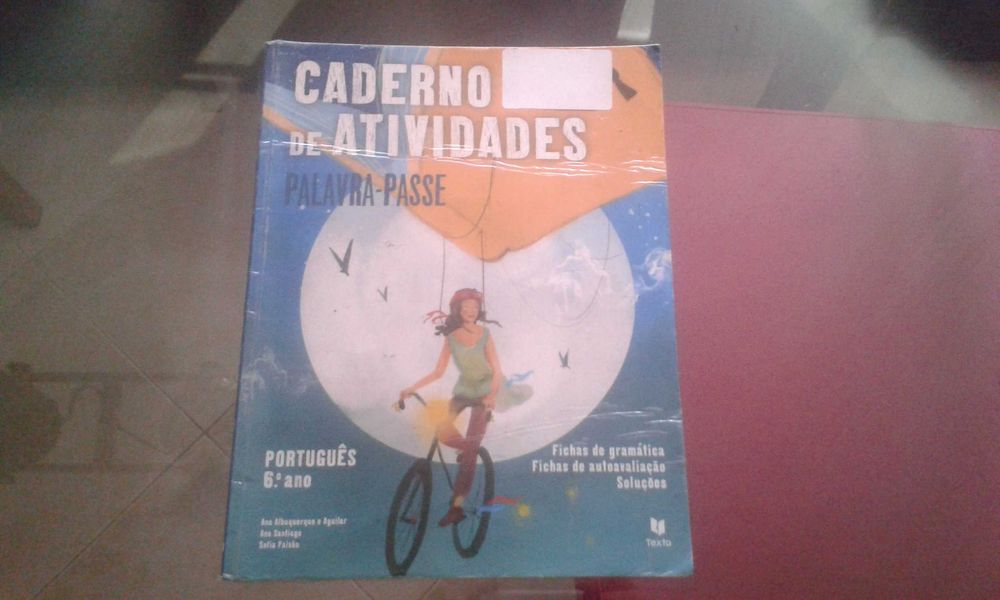 2 Manuais Escolares e 3 cadernos de actividades 6º Ano