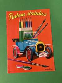 Livro de Colorir Pintem Sozinhos da Majora Anos 70/80