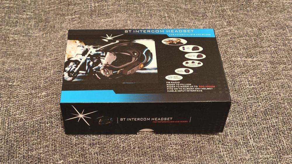 Intercomunicador Bluetooth para Capacete Moto (BT-S2) - Novo