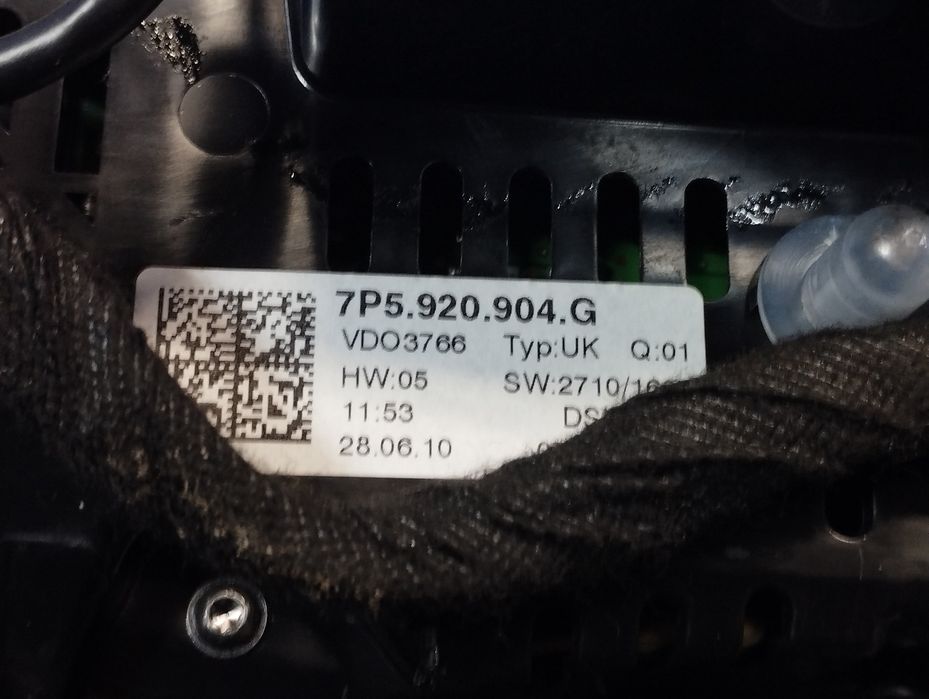 Панель приладова (щиток приладів) Porsche Cayenne 958  Порш Каєн