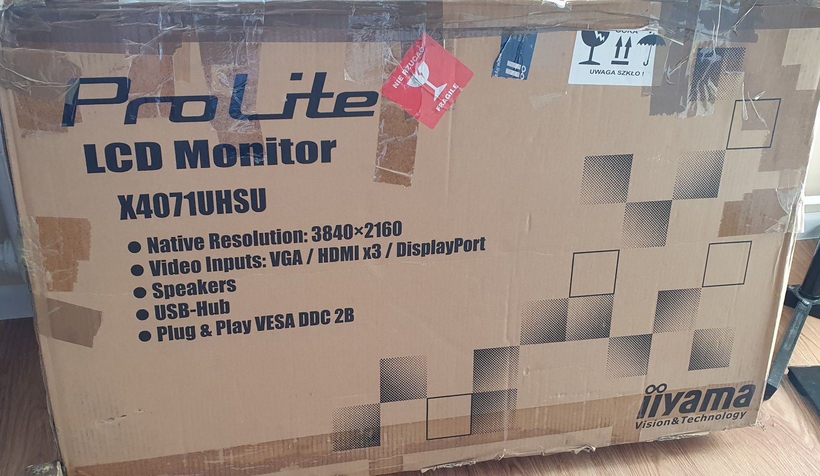 Jak NOWY 4k, 40", monitor IIYAMA