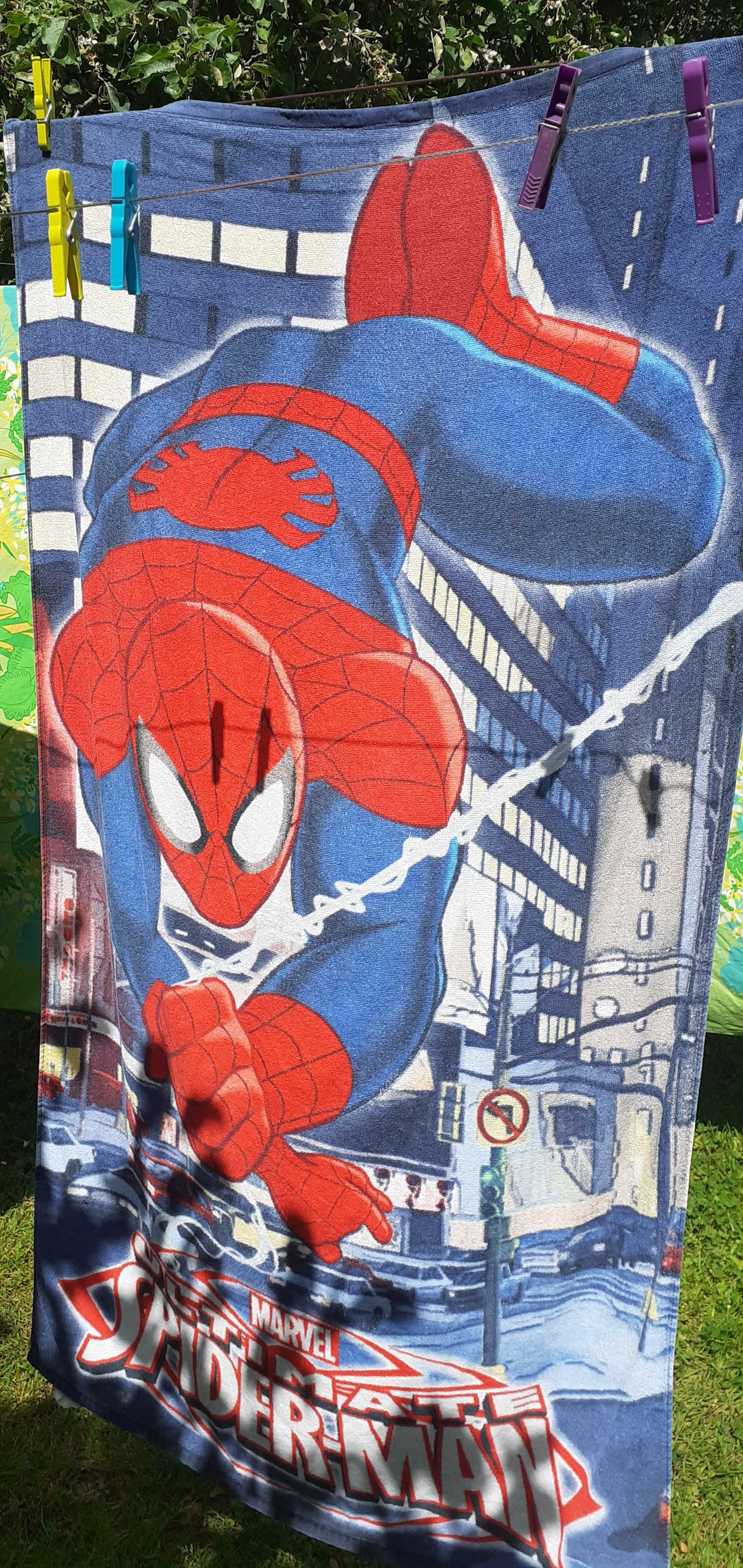 Spider-Man Ultimate Marvel ręcznik kąpielowy bawełniany frotowy