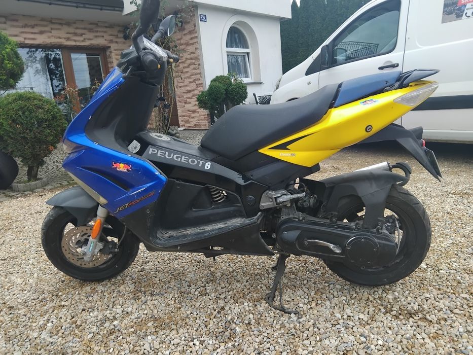 Peugeot Jet Force 50 na gaźniku zarejestrowany + gratisy
