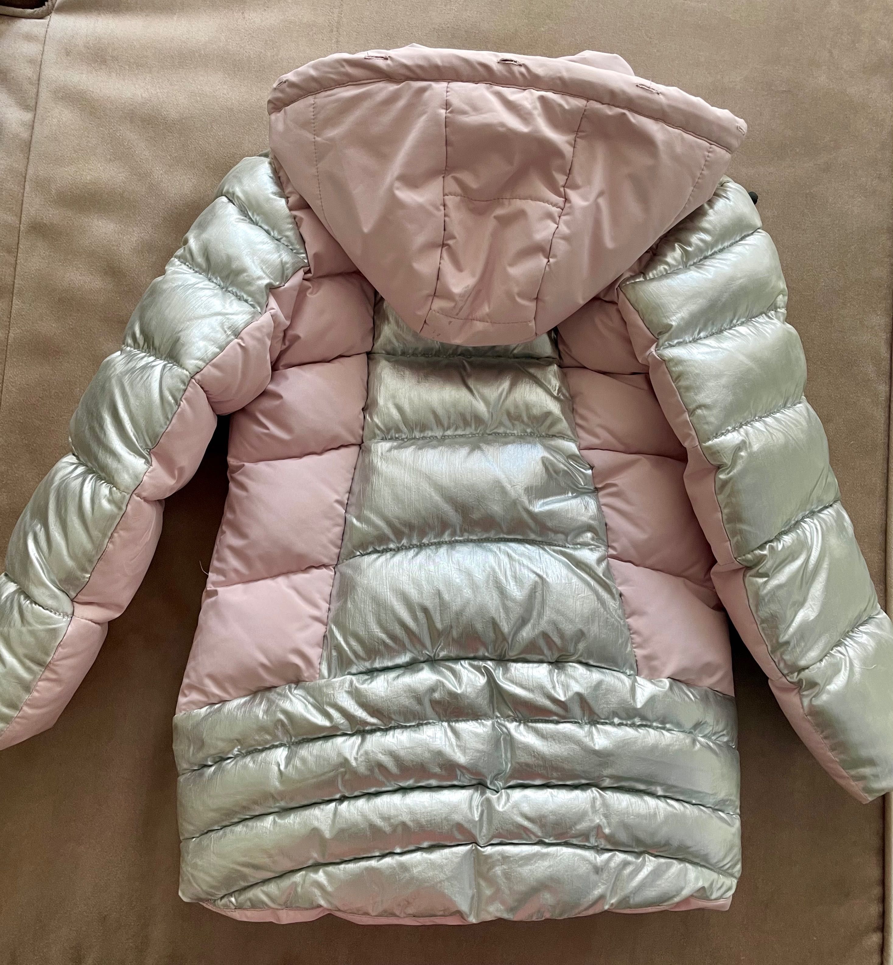 Зимова дитяча куртка для дівчинки 122см