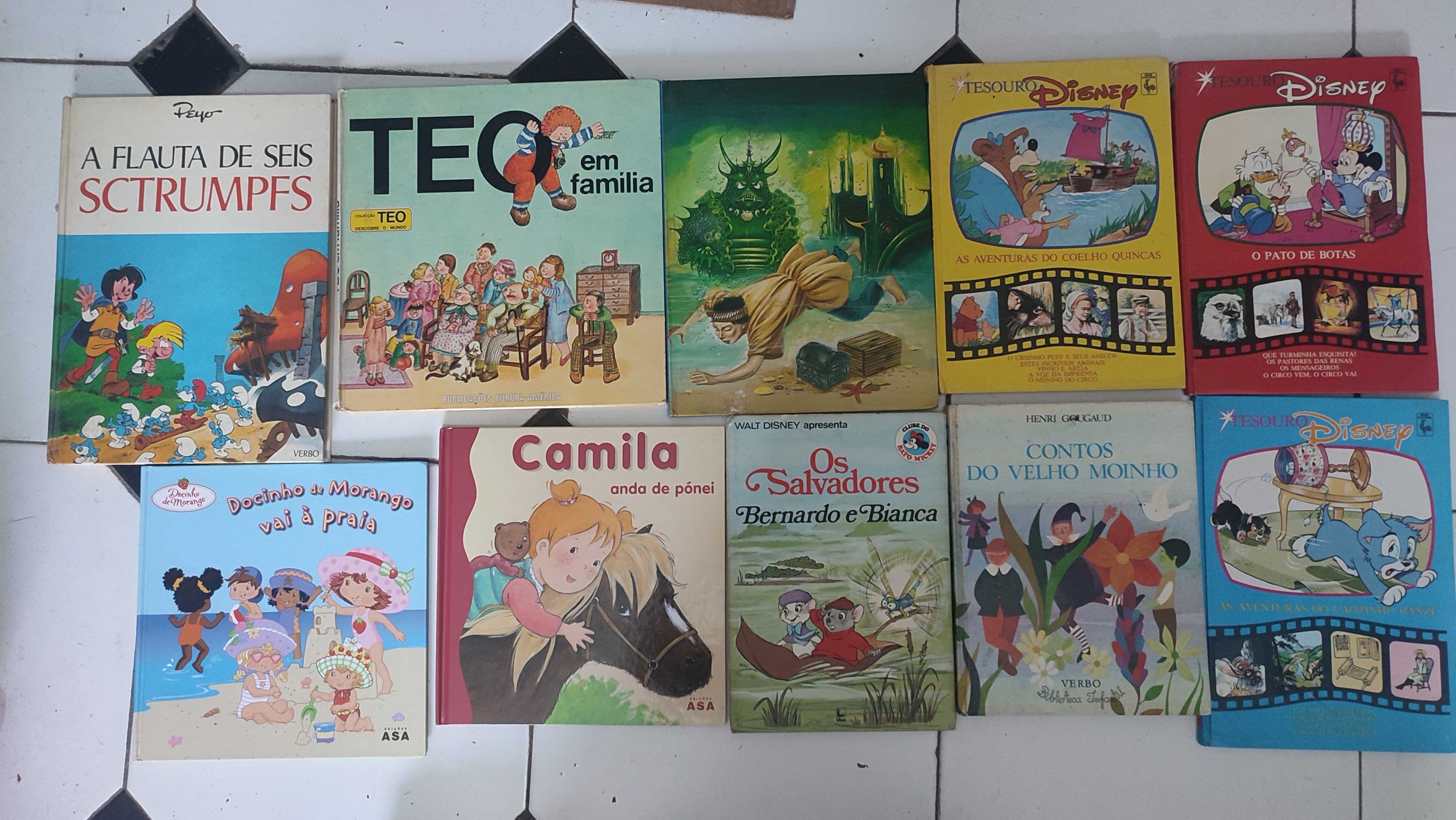Lote 25 Livros infantis - Capa dura