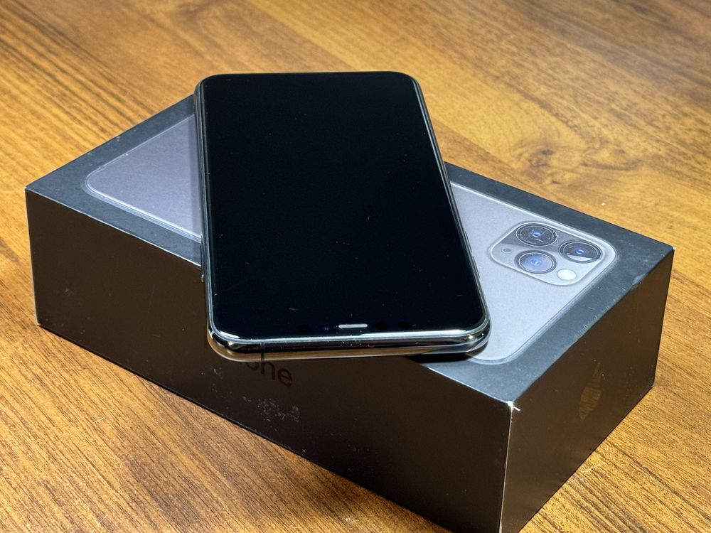 Apple iPhone 11 Pro Max 256 GB Czarny | Stan BDB | Bateria 86%