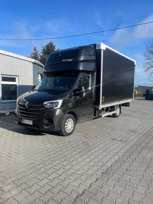 Renault Master 2.3 czarny plandeka 10ep webasto