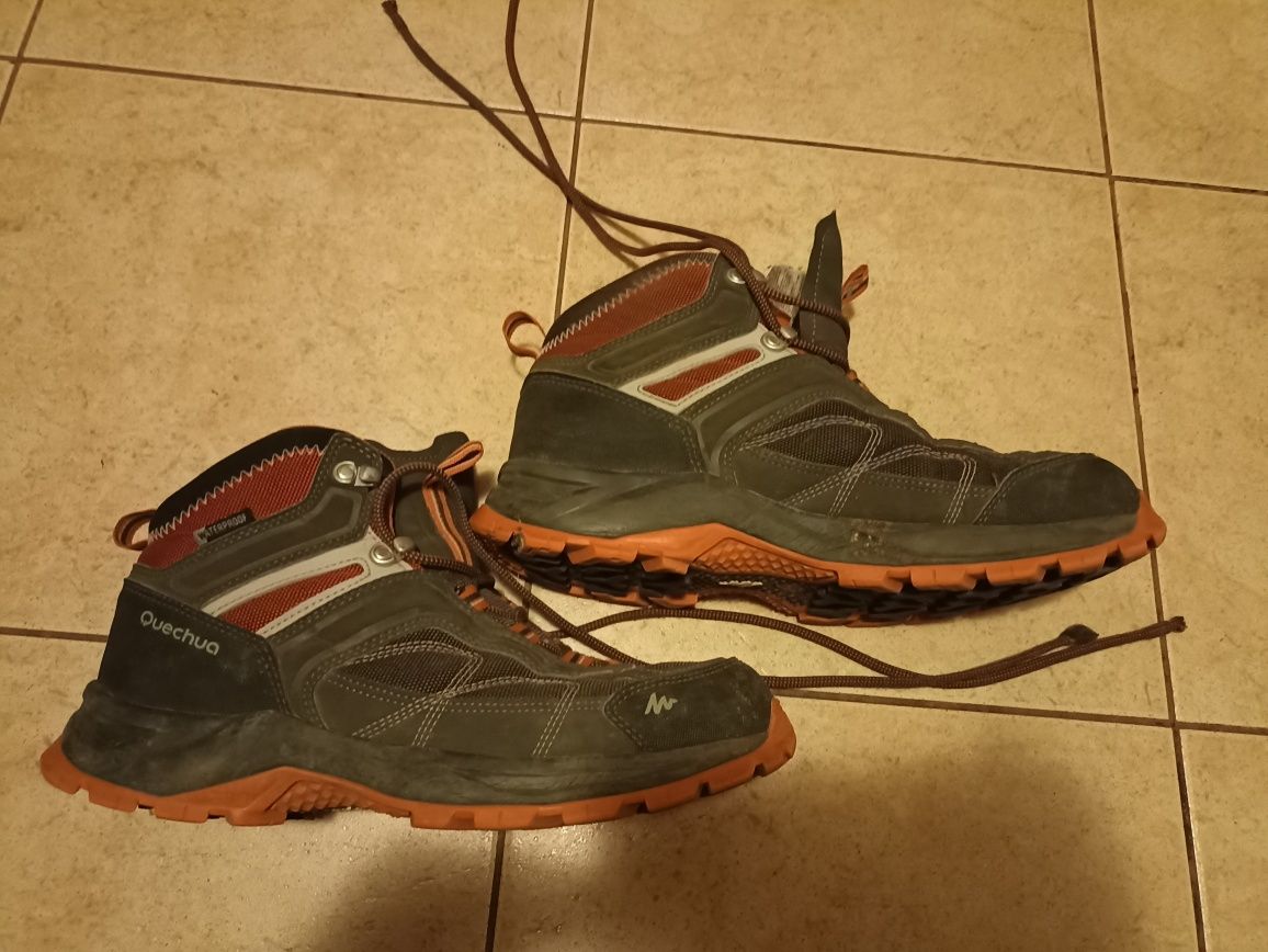 Buty Quechua Decathlon- Forclaz 100 MID WP, rozmiar 42, stan BDB