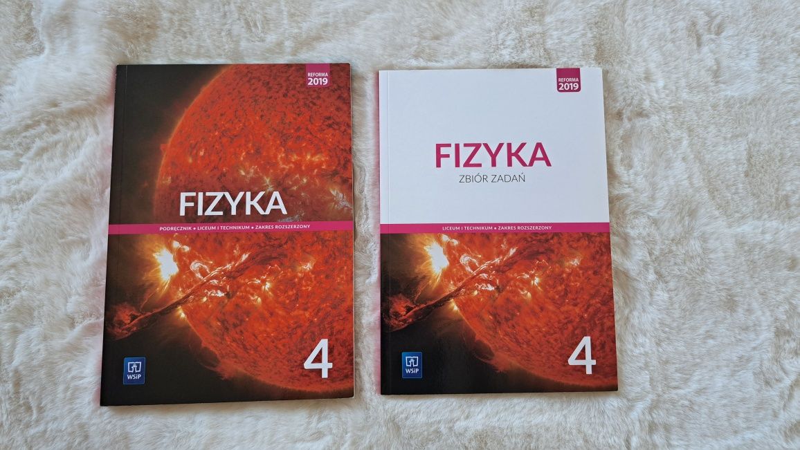 Fizyka 4 Podręcznik Zbiór zadań WSiP liceum technikum rozszerzony