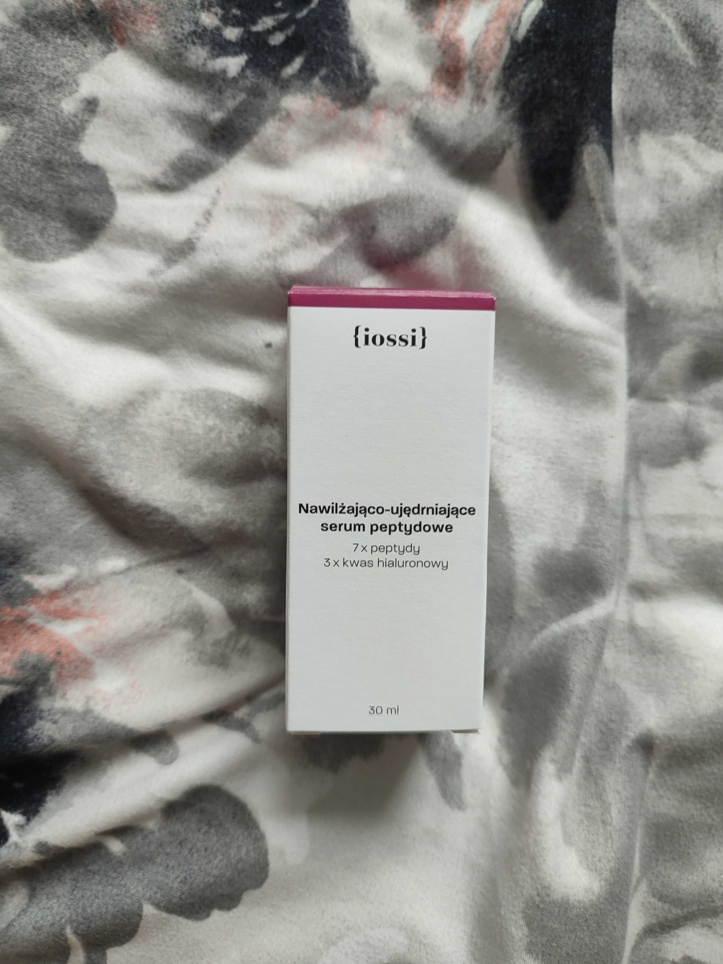 Serum peptydowe iossi nawilżająco Ujędrniajace nowe do twarzy