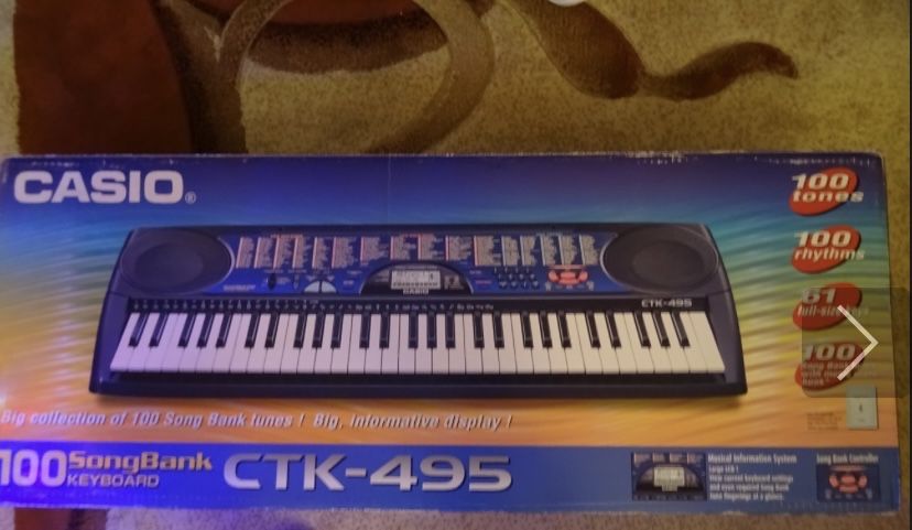 Organy Casio CTK-495