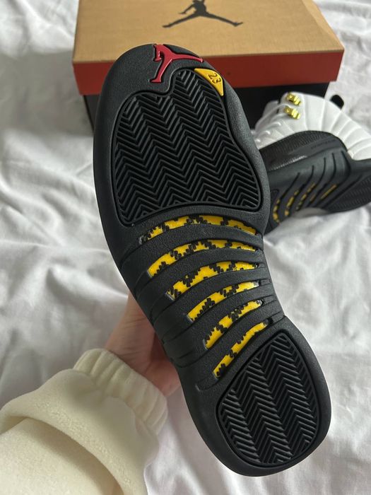 НАЙКРАЩА ЦІНА‼️Кросівки Air Jordan 12 Retro “Flu Game” (Чорно-Білі),дж