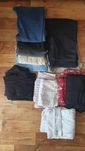 Paka ubrań ciążowych rozmiar 38- spodnie, koszule, sukienki, szlafrok