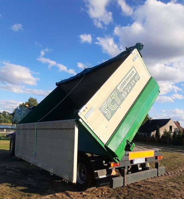 Przyczepa Kel Berg wywrotka tandem 3 stronny vaia