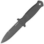 Nóż Demko Armiger 4 Spear Point Black TPR, Black Powder Coated 80CrV2