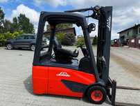 wózek widłowy elektryczny LINDE E16-02 EVO Triplex 4.60m 9700mtg 2015r