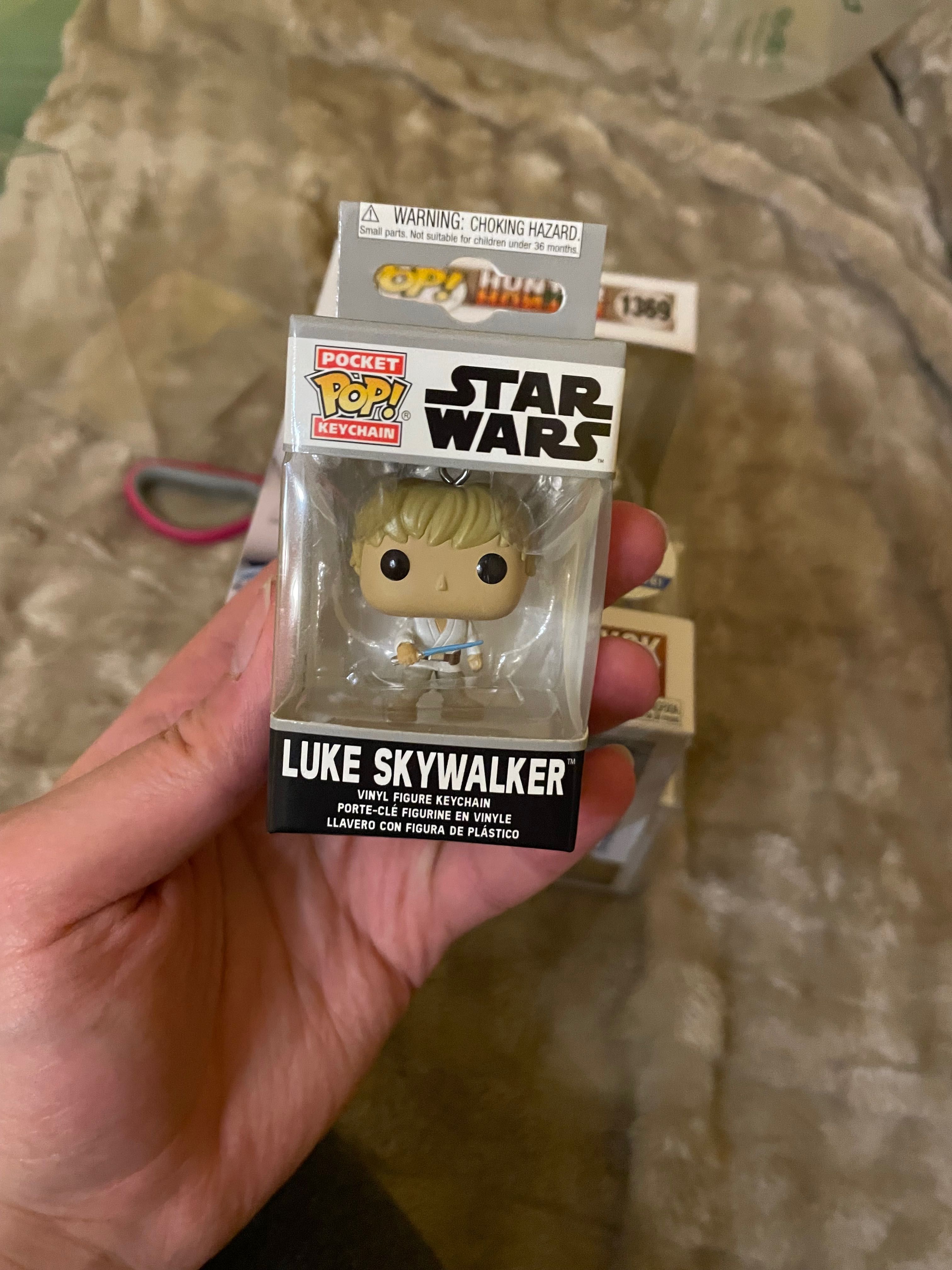 Коллекционный брелок Funko pop Star Wars Luke Skywalker