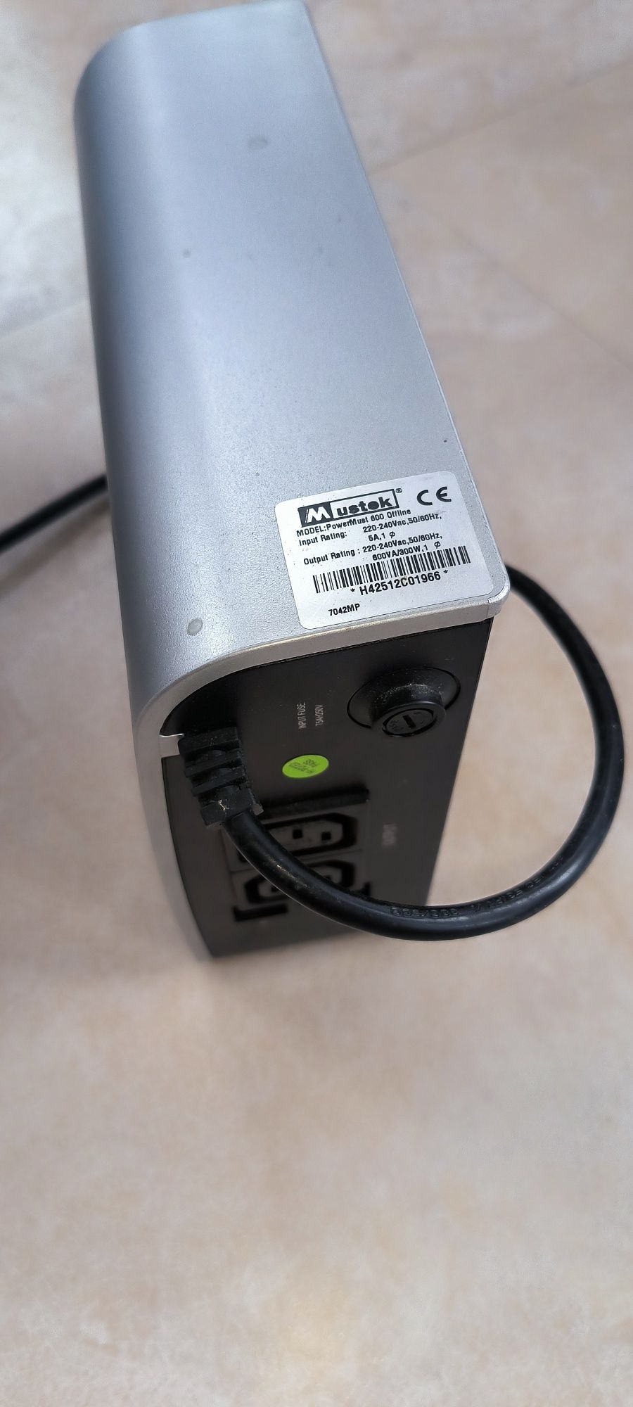 Дбж ИБП Mustek 600 бесперебойник