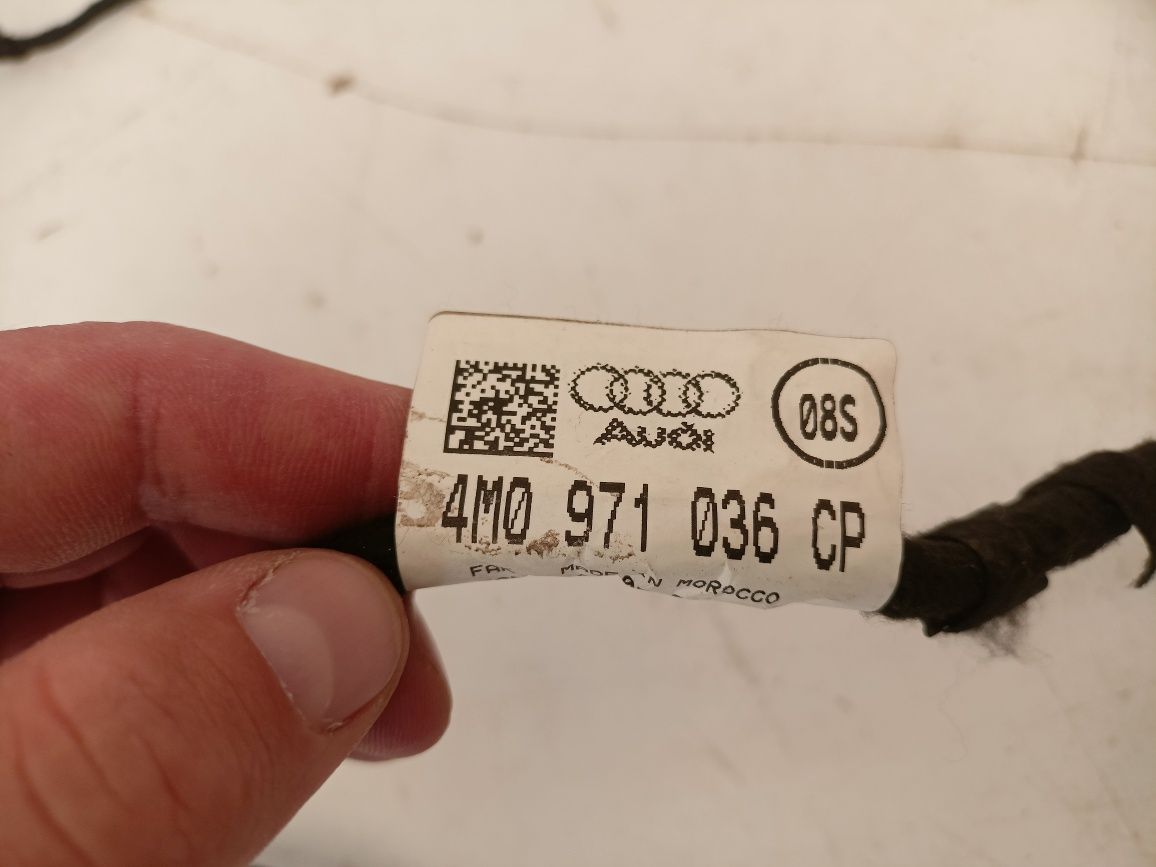 Audi Q7 II 2 4M0 wiązka drzwi prawy przód prawa przednia instalacja