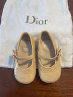 Christian Dior/Baby Dior originais sapatos menina