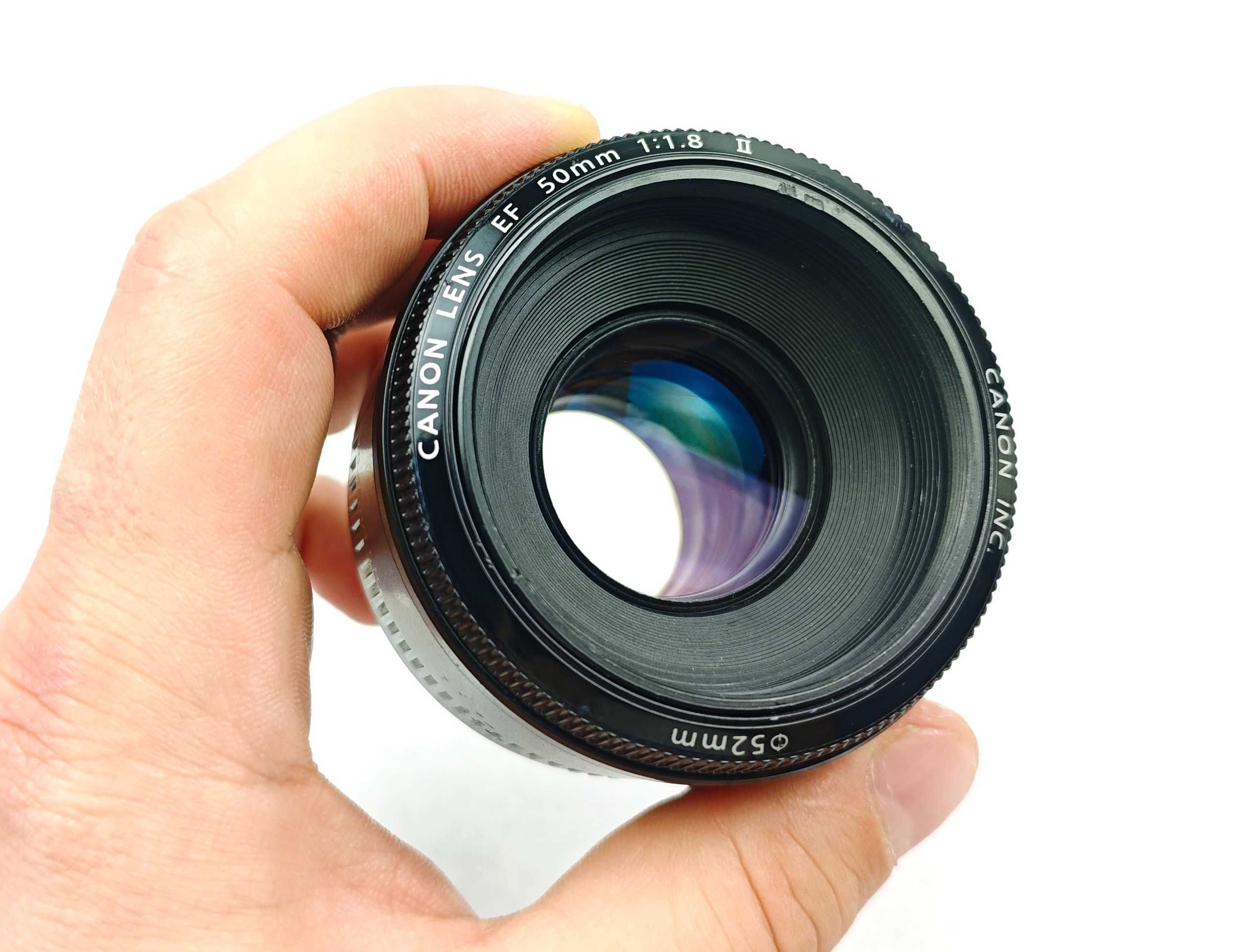 Світлосильний об'єктив Canon Lens EF 50mm 1:1.8 II