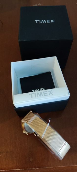 Relógio Timex rosa gold