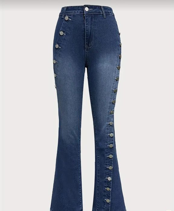 Джинсовые штаны женские