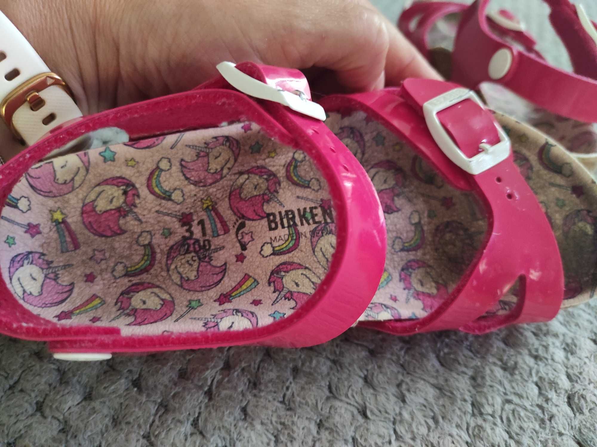 Sandałki Birkenstock Unicorn rozm 31