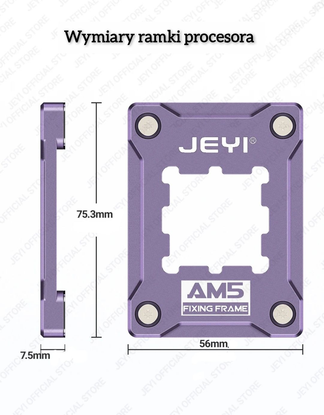 Ramka procesora AMD AM5 bracket