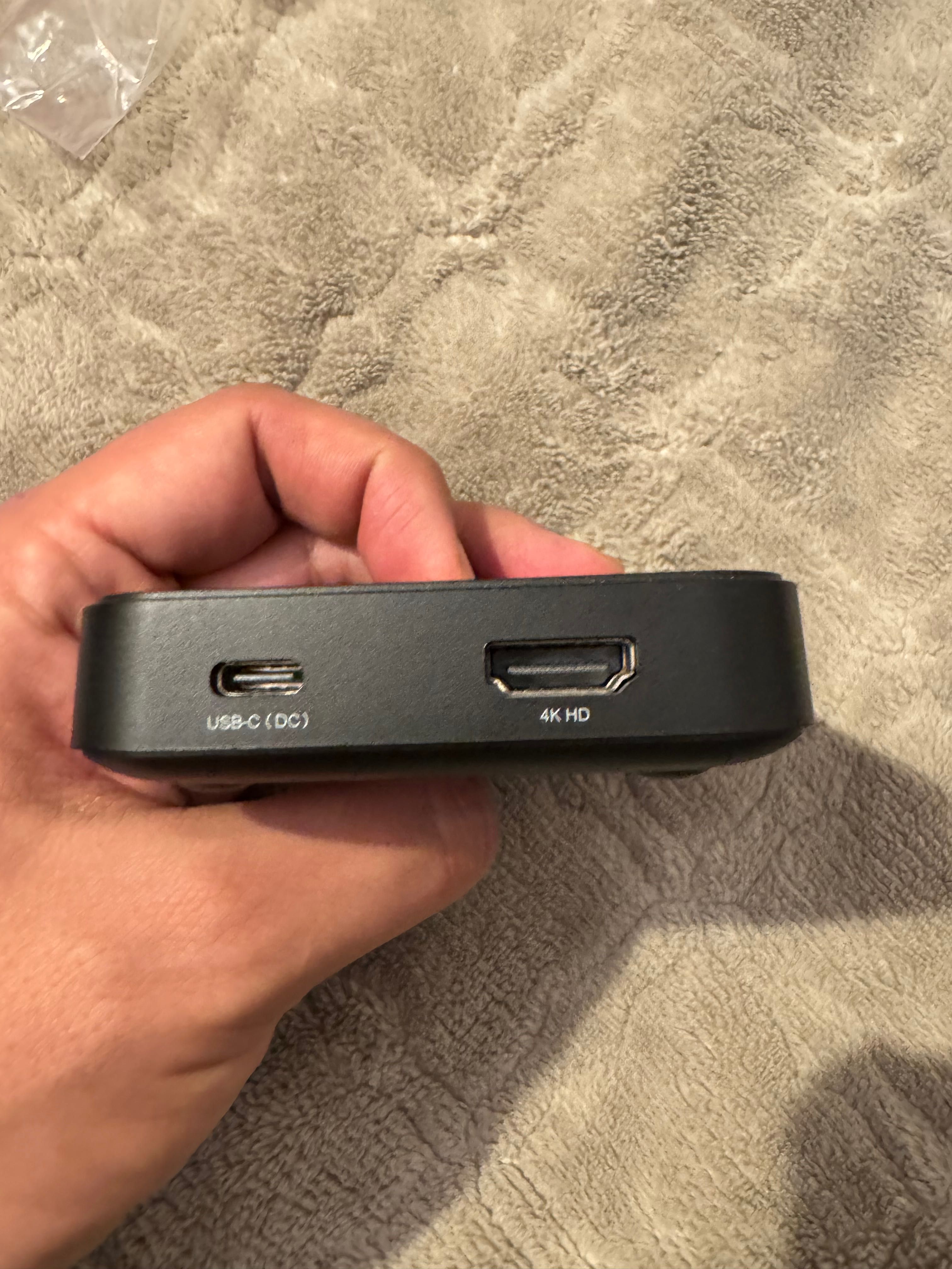 Baseus HUB USB-C Mate Docking Czarna