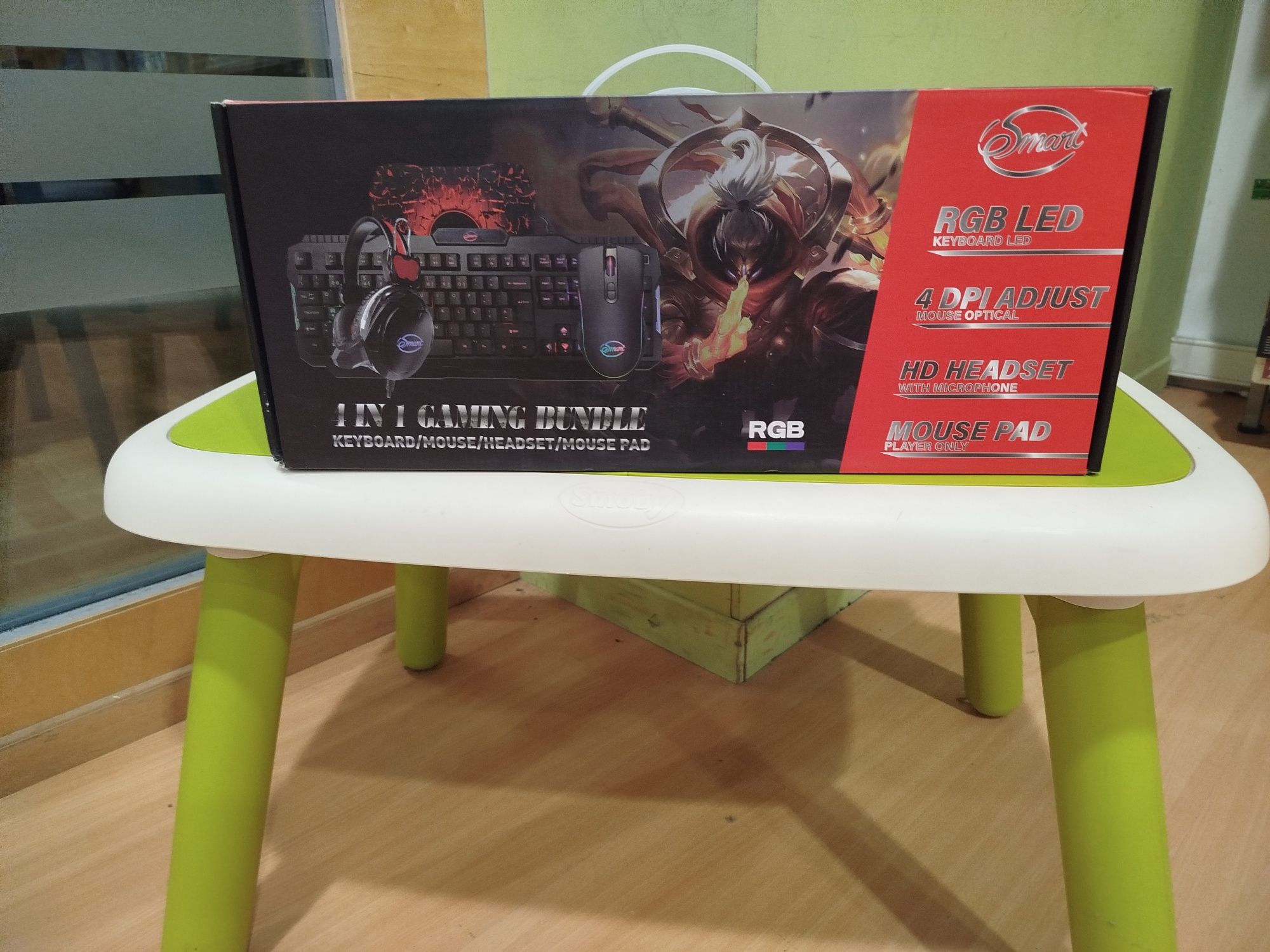 Teclado Gamer vermelho