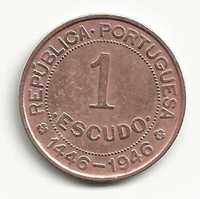 1$00 de 1946, dos 500 anos  Descoberta da Guiné