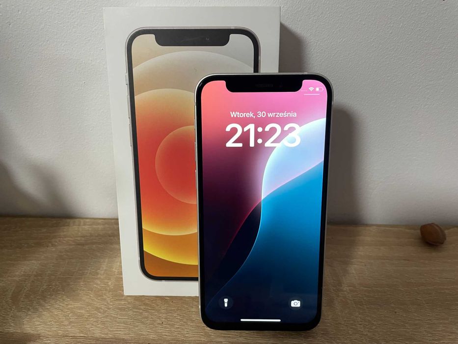 Smartfon Apple iPhone 12 mini 4 GB / 64 GB 5G White 100% Baterii