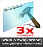 SZYBY HARTOWANE do ciągników rolniczych itp