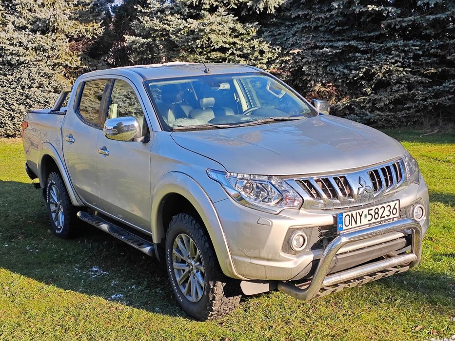 Mitsubishi L200 Mitsubishi L200 2.4d Skóra wentylowana, navi, orurowanie, bixenon