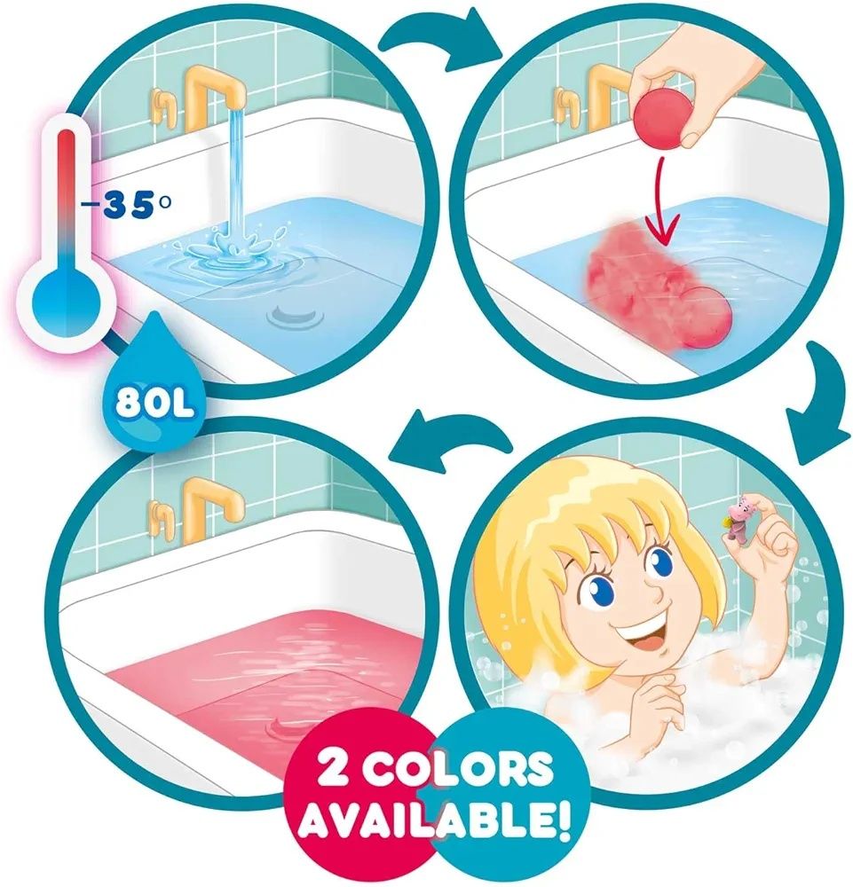 Ароматна бомбочка для ванни з іграшкою Бегемотики Єдинороги