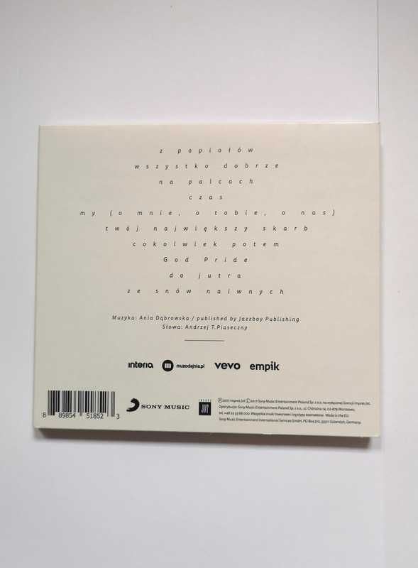 Płyta z autografem Andrzej Piaseczny O mnie o Tobie o Nas album CD