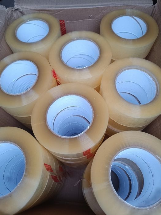 Скотч упаковочный 45х380,  стрічка  пакувальна