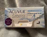 Acuvue Oasys Astygmatyzm soczewki Lewe oko