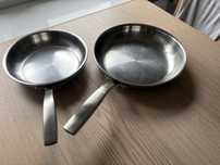 Patelnie stalowe ikea 28 i 24 SENSUELL