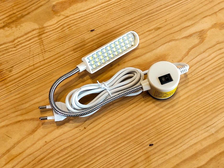 Candeeiro para máquina de costura, 30 LEDs (NOVO)