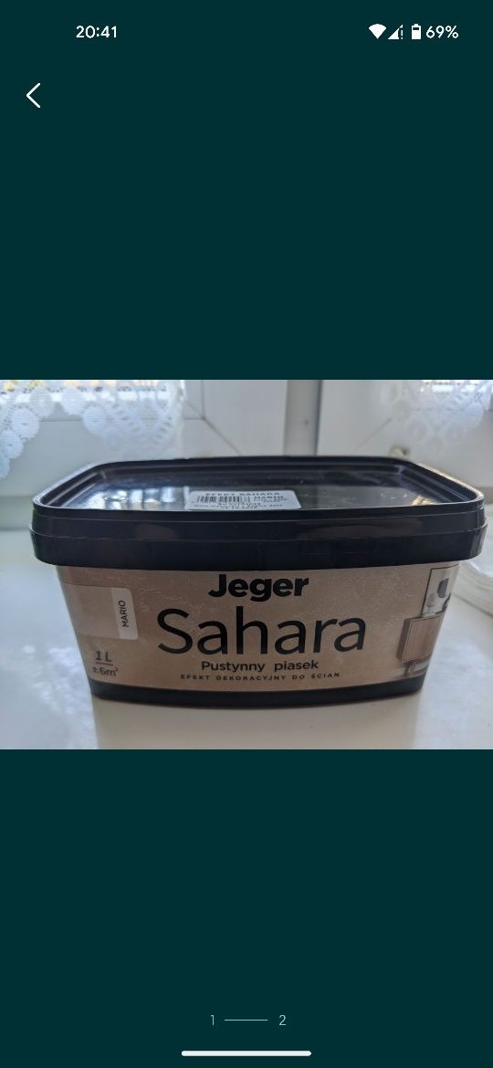 Farba jeger Sahara mario nowa