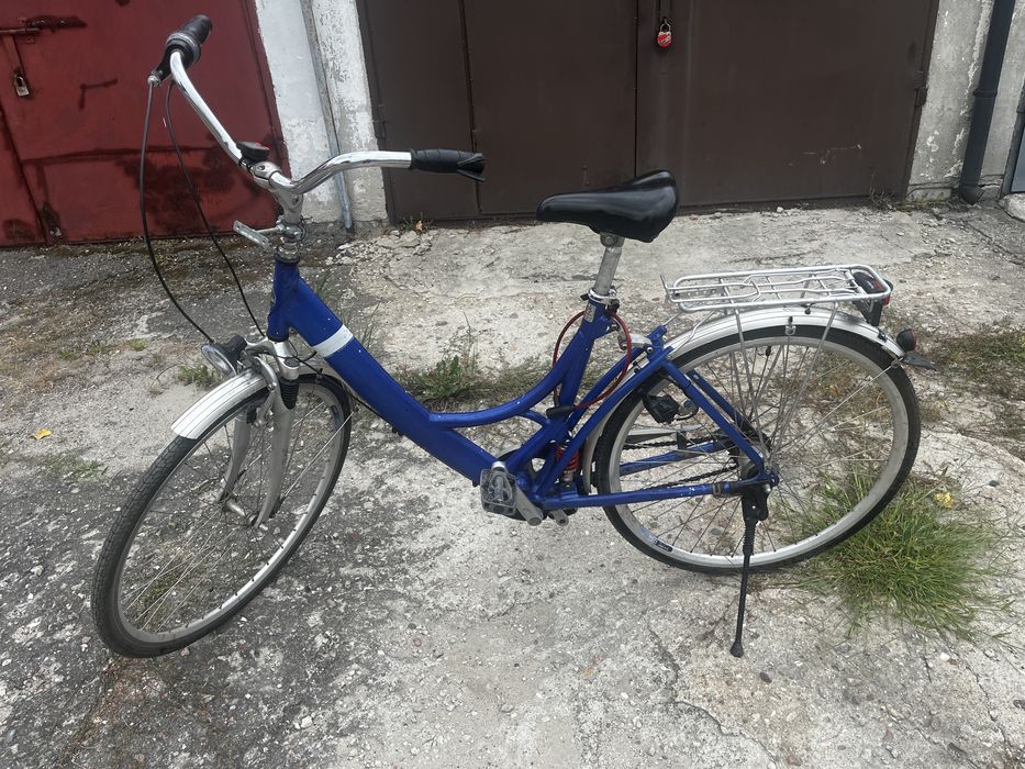 Rower miejski z przerzutkami