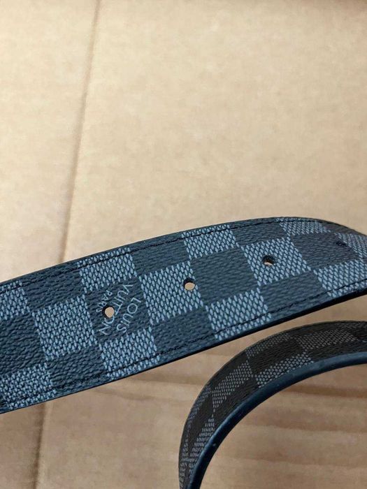 LV Pasek Louis Vuitton Belt 105cm nowy czarny