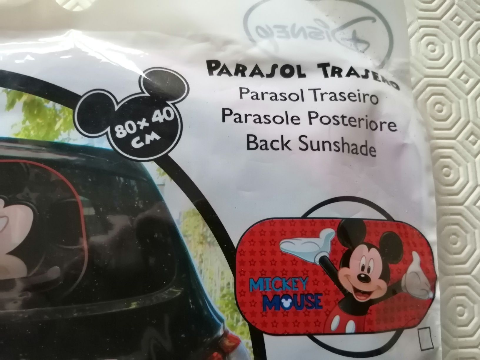 Vendo parasol traseiro para carro