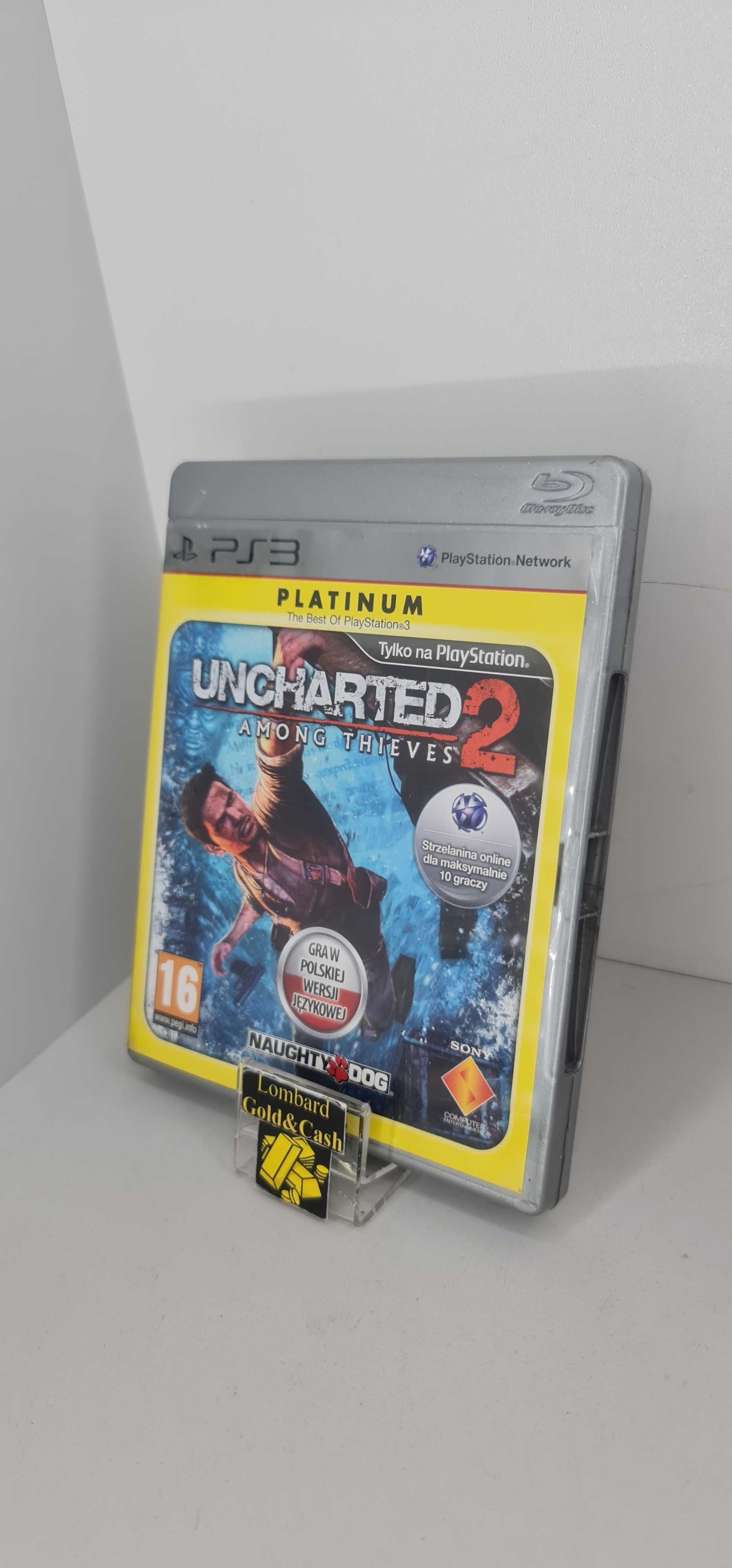 Gra Uncharted 2 Among Thievies Gra w Polskiej Wersji Językowej PS3
