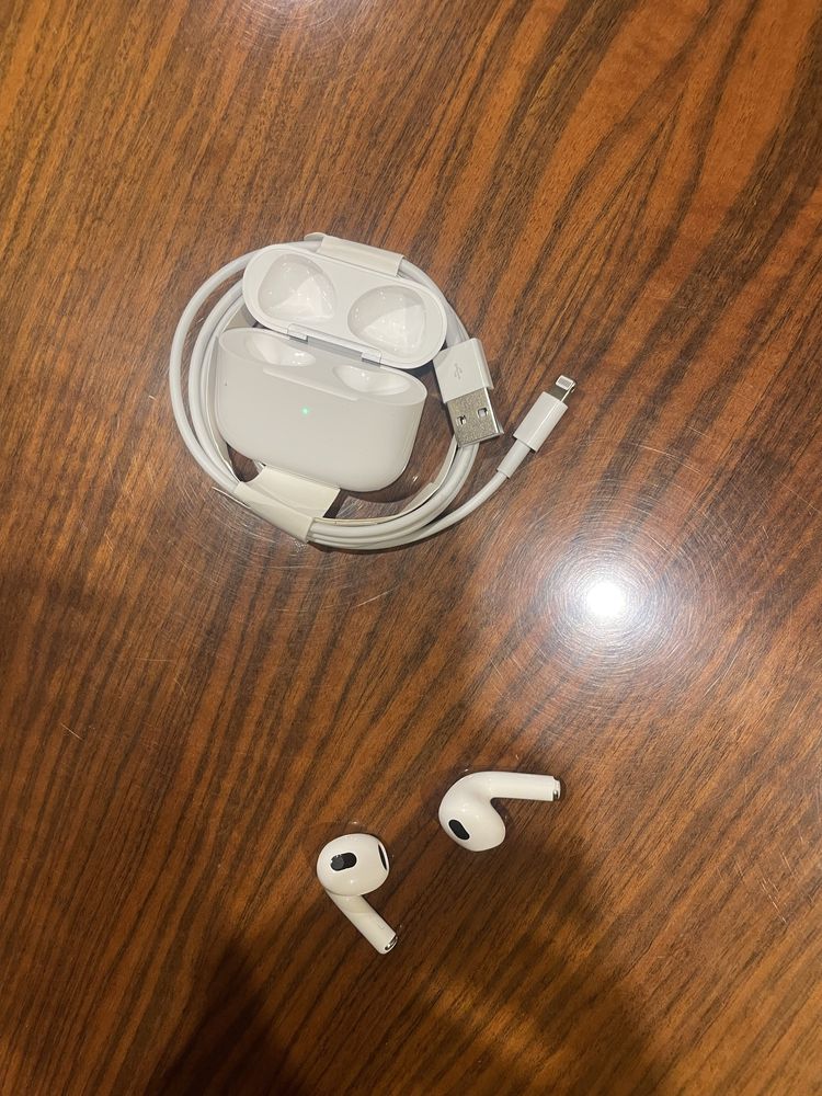 AirPods 3, jak nowe, gwarancja, raz uzywane