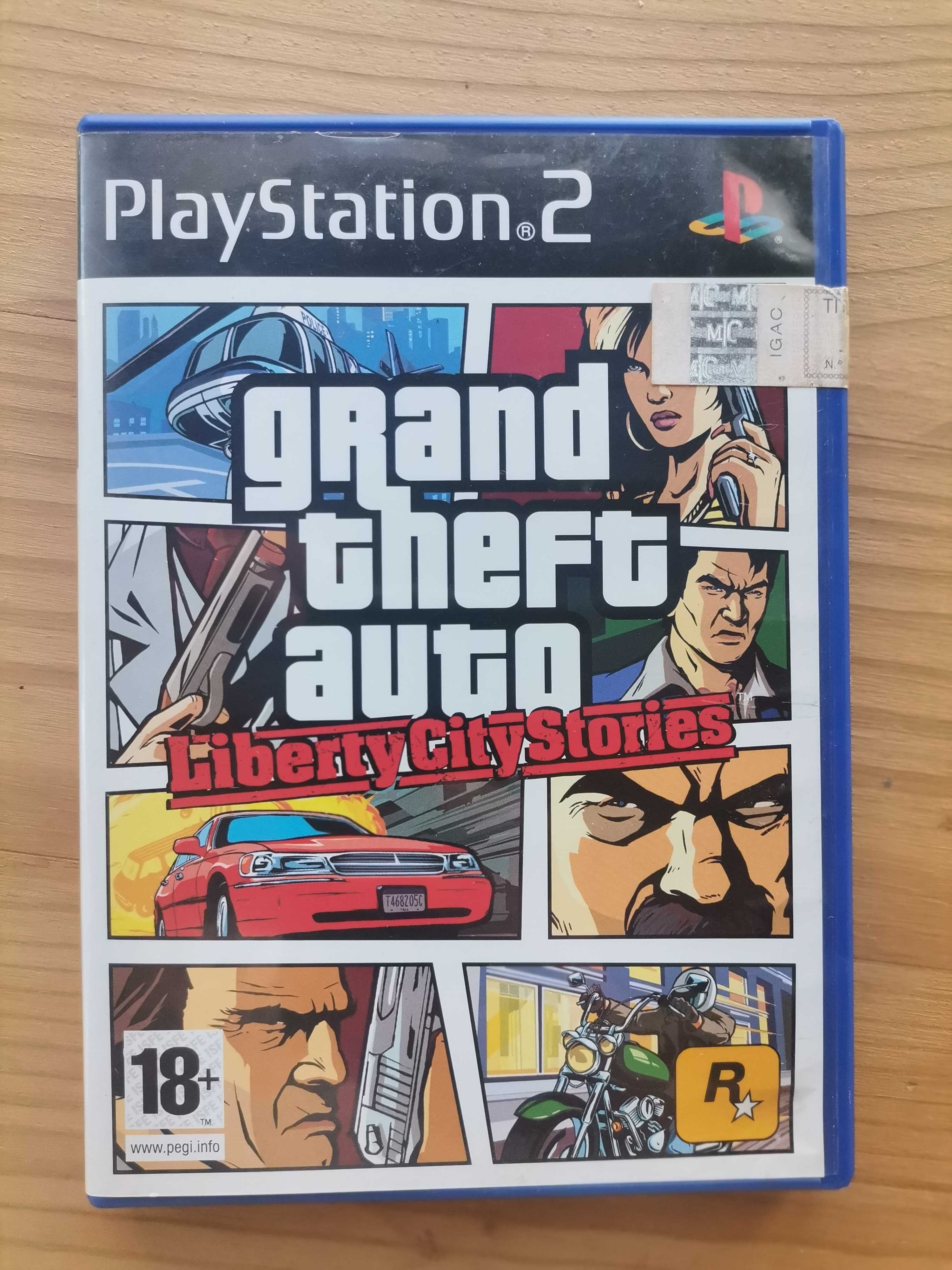 Grand theft auto liberty city Ps2