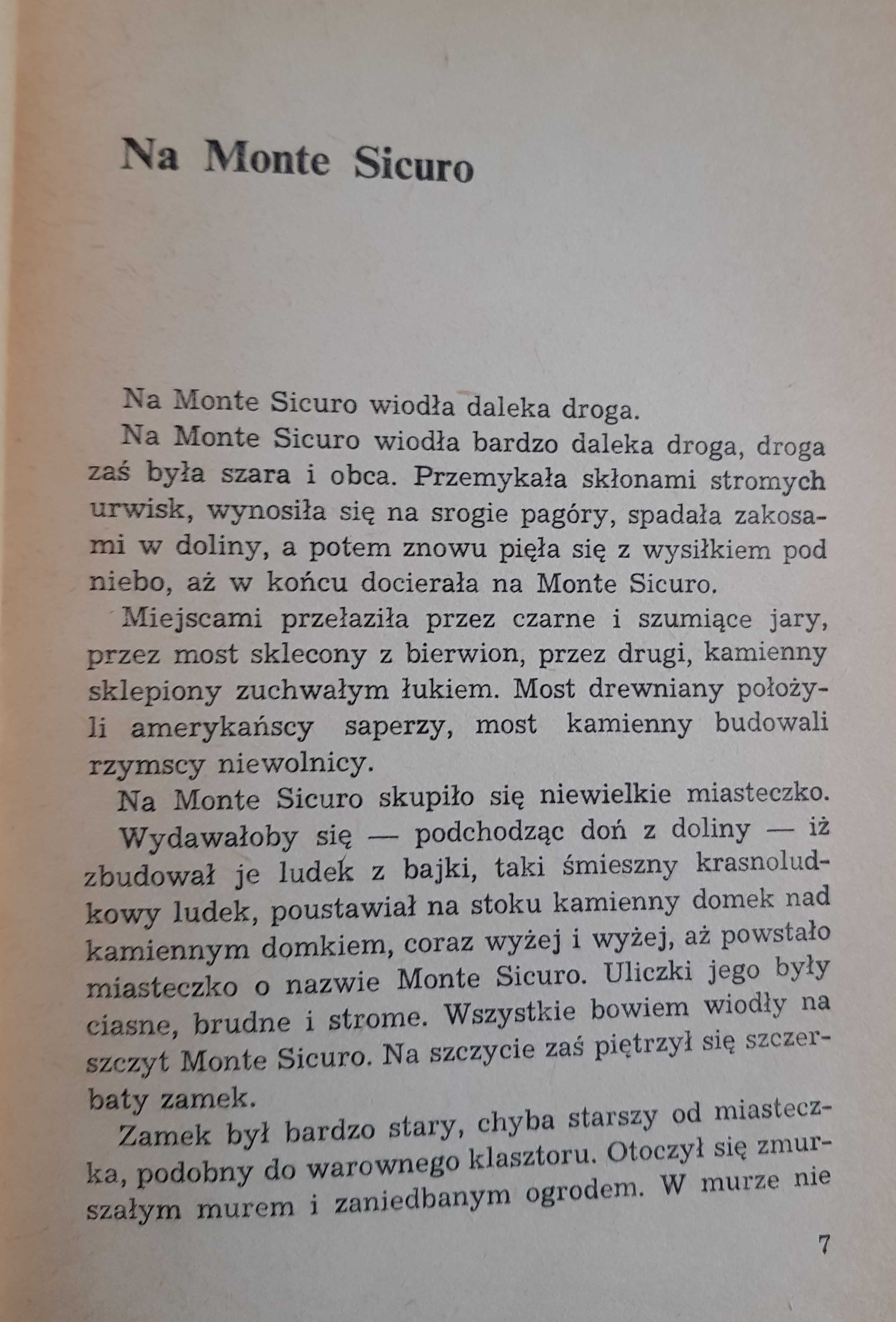 Judasz z Monte Sicuro - Gustaw Morcinek